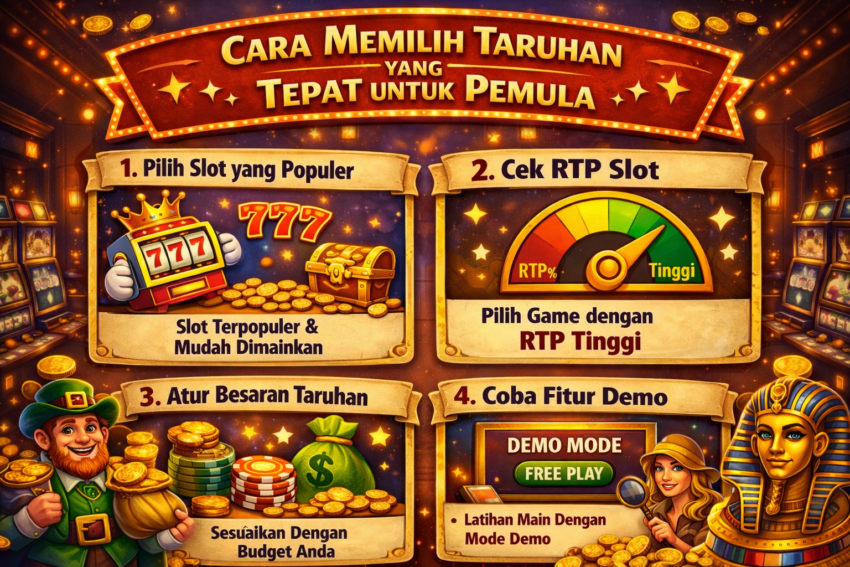 Cara Memilih Taruhan Slot yang Tepat untuk Pemula